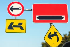 Signalisation Temporaire dans la Route