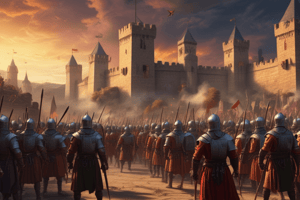 The Crusades Timeline: First to Ninth Crusade