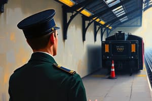 Station Master Responsibilities Quiz