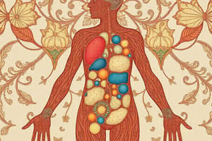 Biology: Body Organization and Fluid Compartments