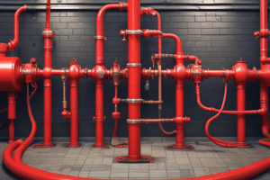 Firefighting Standpipe Supply Connections Quiz