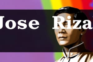 Jose Rizal and National Literature