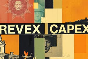 CAPEX vs REVEX