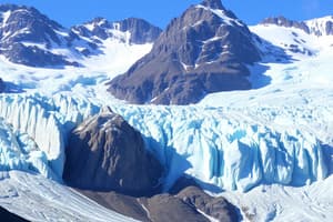 Valley and Continental Glaciers