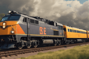 Electric and Diesel Locomotives Quiz