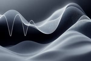 Physics Sound Waves Quiz