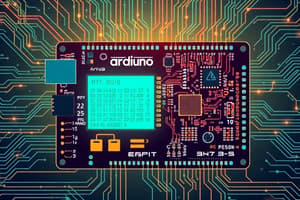 Arduino Programming Basics