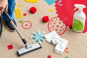 Carpet Cleaning Procedures Quiz