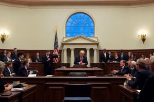 Lawmaking and Impeachment Process