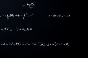 Introduction to Calculus - Differential Calculus