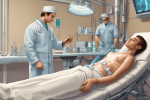 Sedation and Analgesia: Depth of Sedation