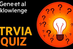 General Knowledge Quiz