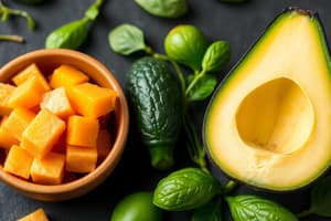 Food, Nutrients, and Metabolism
