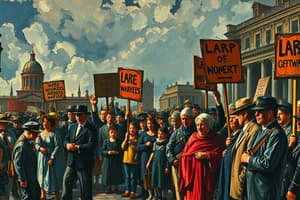 Labor Movement 1875-1915