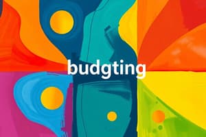 Capital Budgeting Quiz