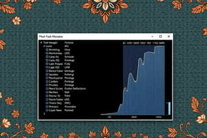 7.3.2 Windows System Monitoring: Task Manager