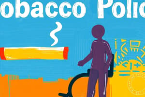 Tobacco Use Policy and Disability Benefits