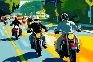 Motorcycle Riding Safety and Skills Quiz