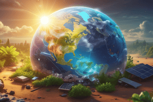 Solar Energy and its Impact on Earth