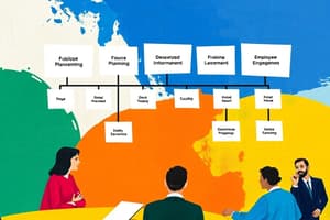 Decentralized Planning in Organizations