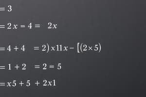 Algebra Class: Simplifying and Factoring Polynomials