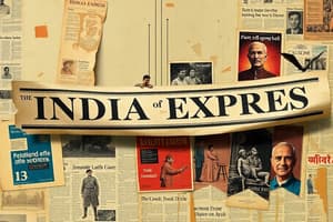 Indian Express Vernacular Websites and History