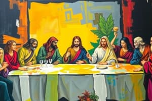 The Last Supper and Foot Washing