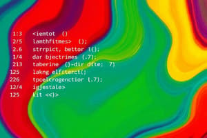 Object-Oriented Programming Concepts