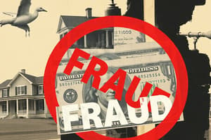 Fraud in Real Estate Transactions