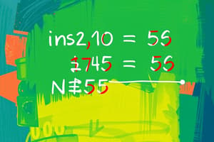 Investment and Interest Calculation Quiz