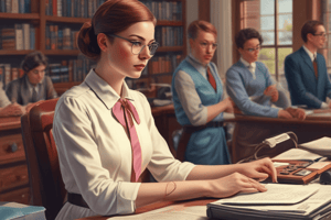 Clerical Work at Mid-Century