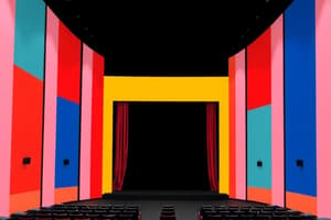 Theater Spaces and Stages