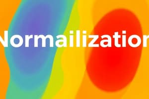 Database Normalization Terminology