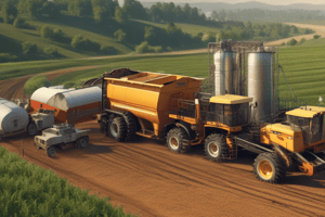 Agriculture: Grain Separation Process