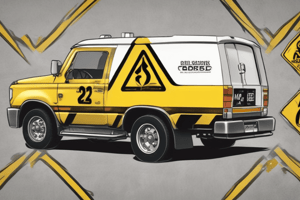 Visibility and Hazard Identification in Transport of Dangerous Goods