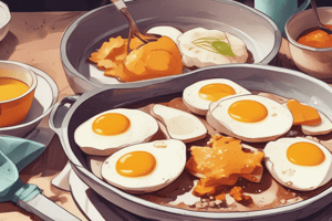 Fried Eggs: Preparation and Serving