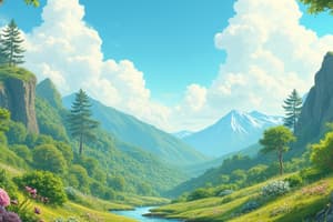 Ecosystem Services & Human Wellbeing