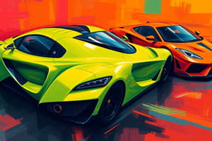 Sports Cars and Hypercars Quiz