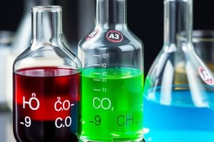 Chemistry Acid-Base Reactions Quiz