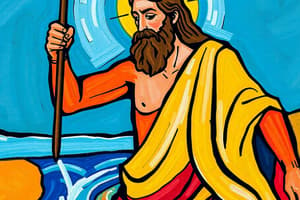 John the Baptist and Jesus' Baptism