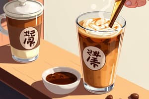 Korean Coffee Customizations Quiz