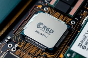 Computer Hardware Components Quiz