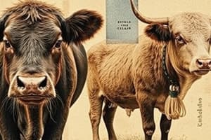 Cattle Breeds and Characteristics Quiz