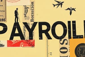 Payroll Concepts and Types of Pay