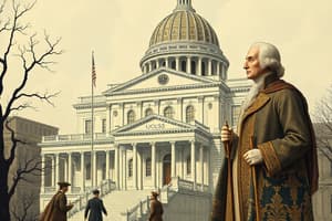 U.S. History Quiz: Congress and Washington