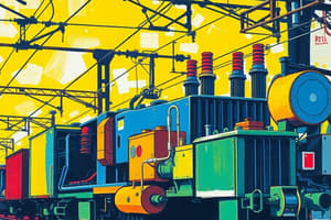 Power Supply for Traction: Indian Railways