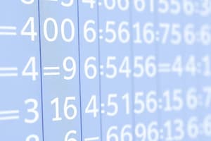 Multiplication and Division of Negative Numbers