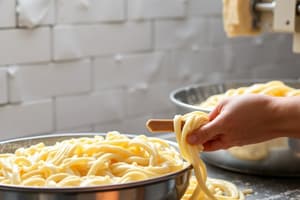 Processo di Stufatura nei Formaggi