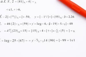 ICSE Class 9 Mathematics Chapter 7: Logarithms Quiz