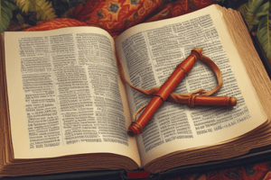 Bible Canon and Accepted Books Quiz